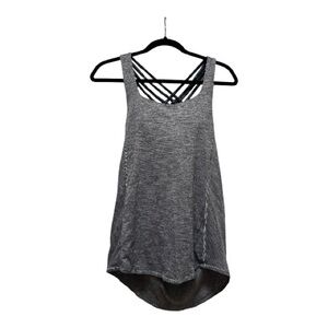 lululemon athletica Charcoal Strappy Tank Top